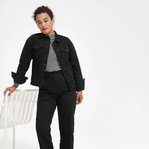 Everlane Black Denim Jacket